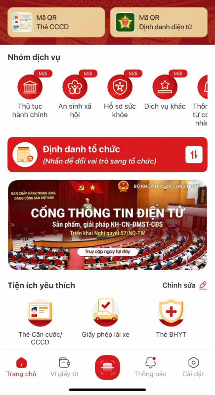 Cách xem quê quán, địa chỉ mới sau sáp nhập trên VNeID -0