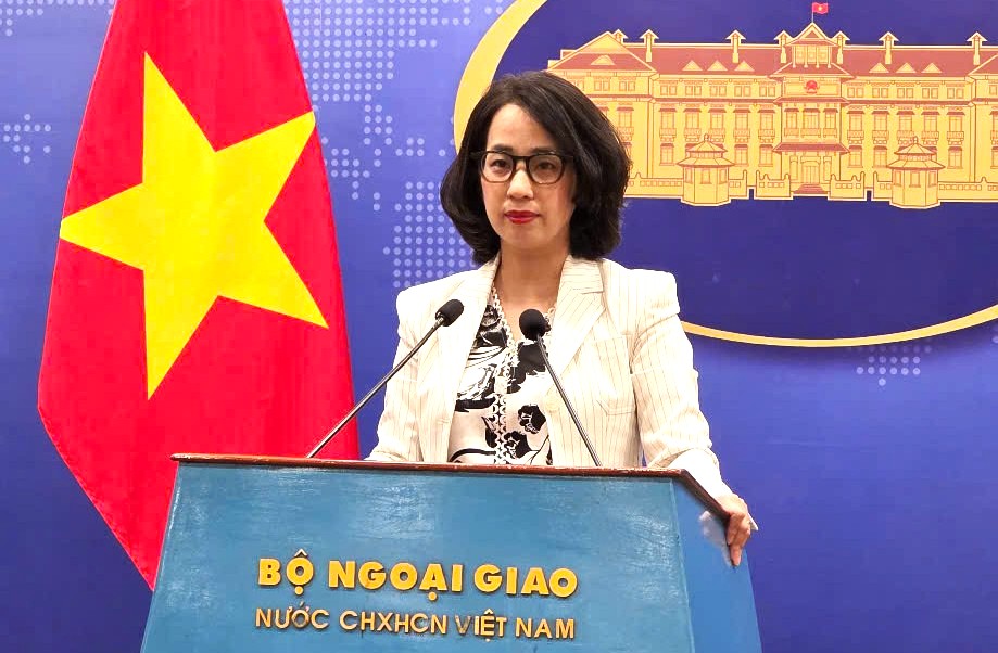 Người phát ngôn nói về đàm phán thuế đối ứng sau điện đàm Tổng Bí thư và Tổng thống Mỹ - Ảnh 1.