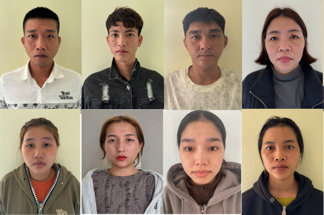 Triệt phá băng nhóm tống tiền qua clip nhạy cảm tại Campuchia - Ảnh 1.