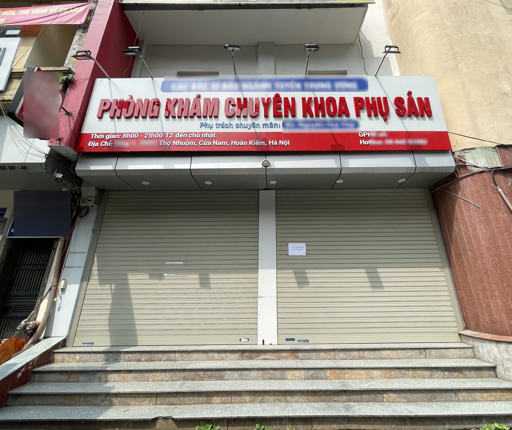Video hàng loạt phòng khám tư nhân xung quanh BV Phụ sản Trung ương ở Hà Nội bất ngờ đóng cửa: Chuyện gì đây?- Ảnh 4.
